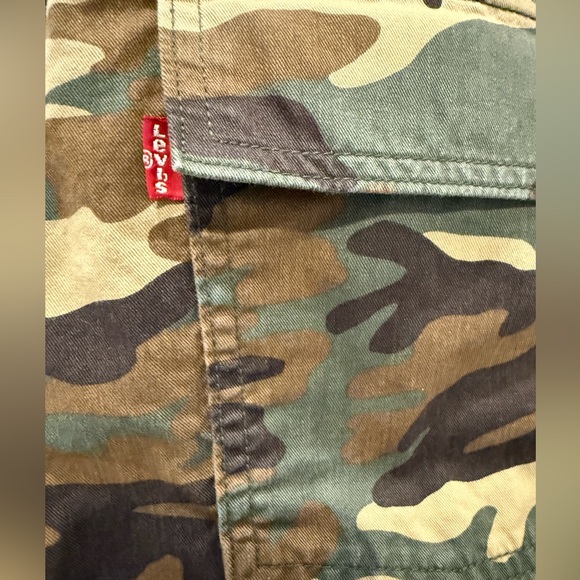 Levi’s ‘94 Baggy Cargo Pants Camo Print Size 29 Y2K - Picture 11 of 14